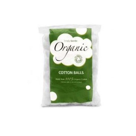 SIMPLY GENTLE Organiczne Waciki w Kulkach (100 szt.)